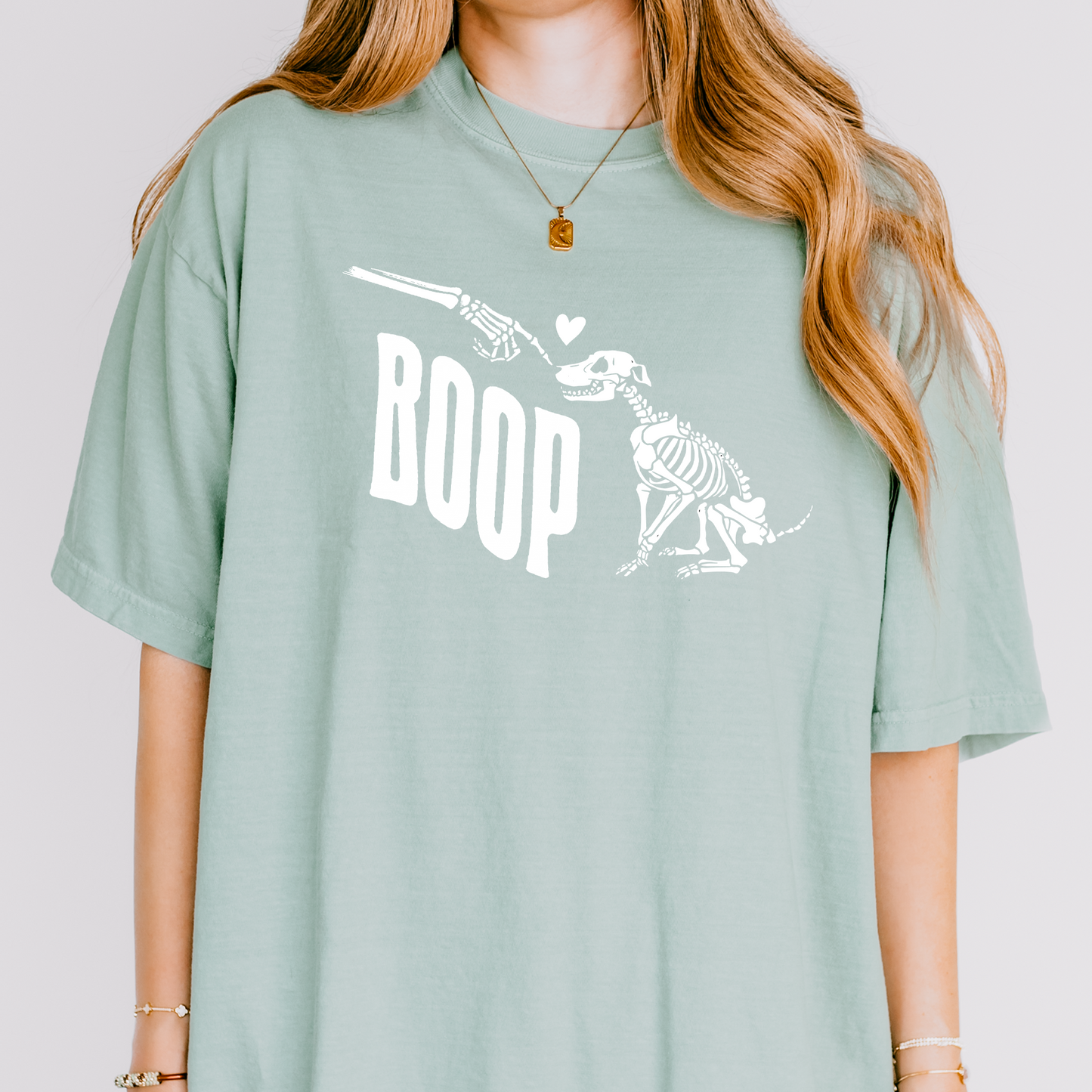 Boop Skeleton Dog Lover T-Shirt