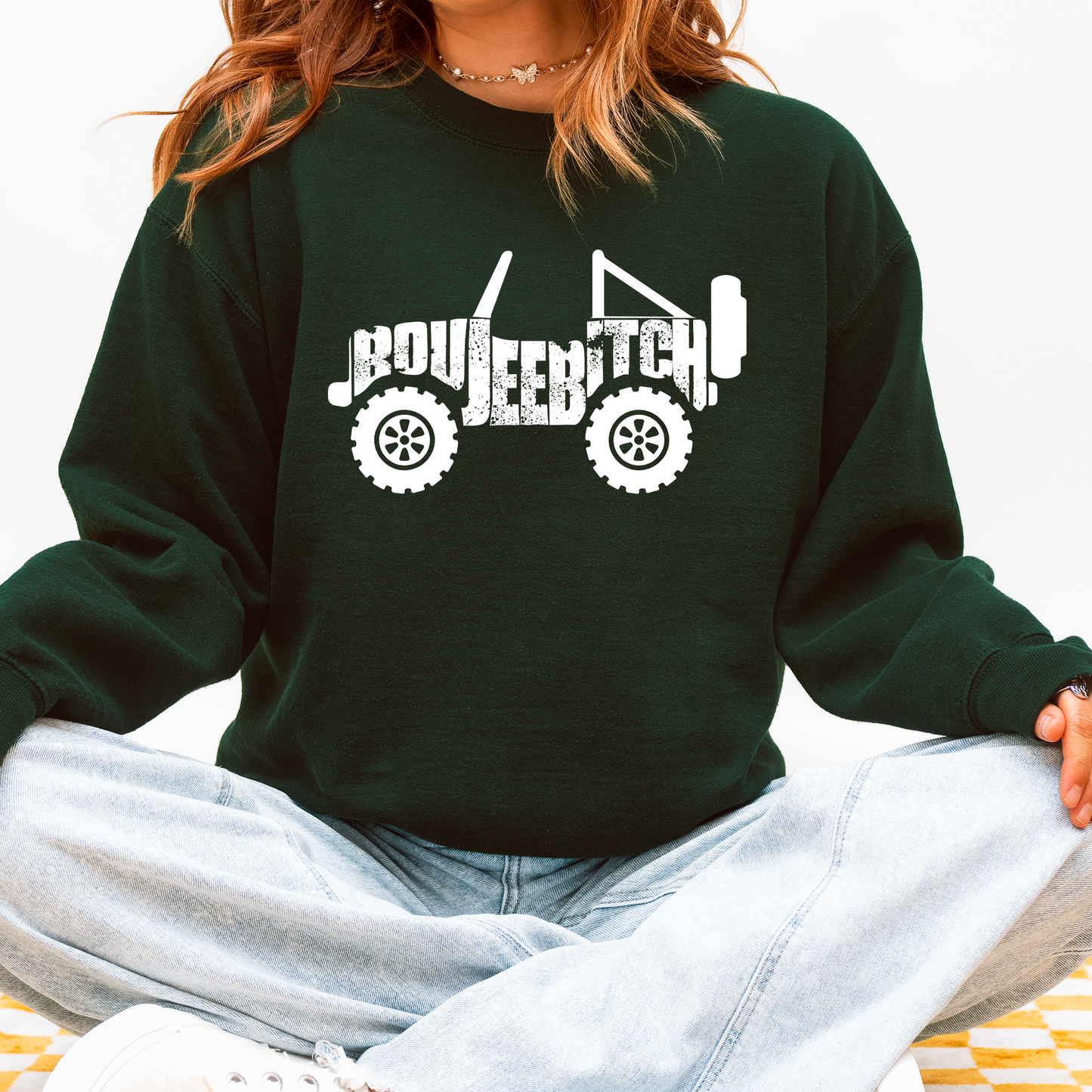 Unisex Boujee Bitch Off-Road Sweatshirt