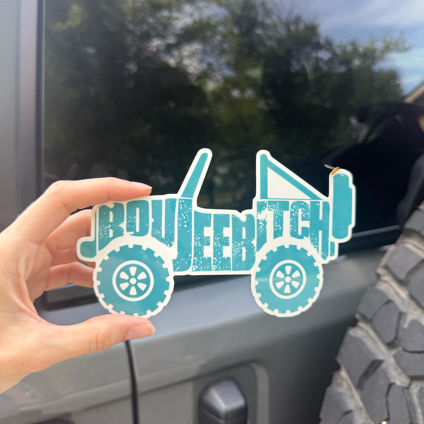 Boujee Bitch Transparent Off-Road 4x4 Decal
