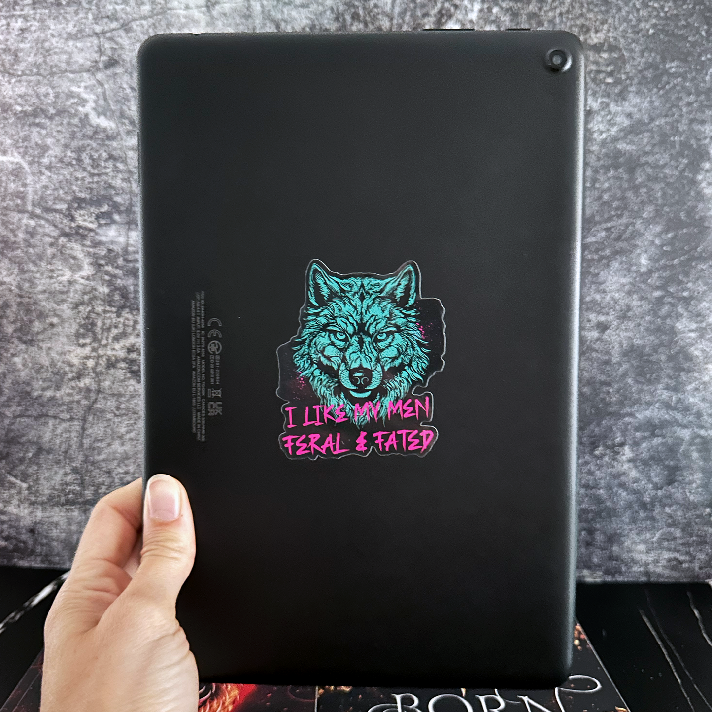 I Like My Men Feral and Fated Sticker