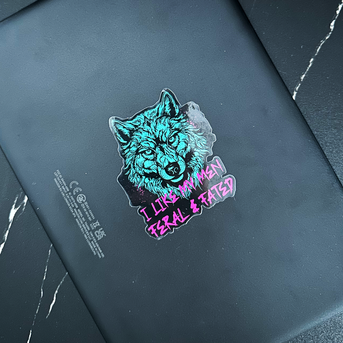 I Like My Men Feral and Fated Sticker