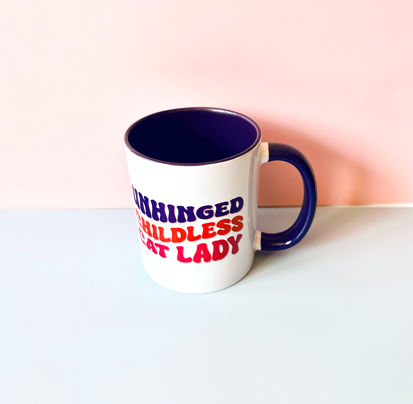 Unhinged Childless Cat Lady 11oz Coffee Mug Mug