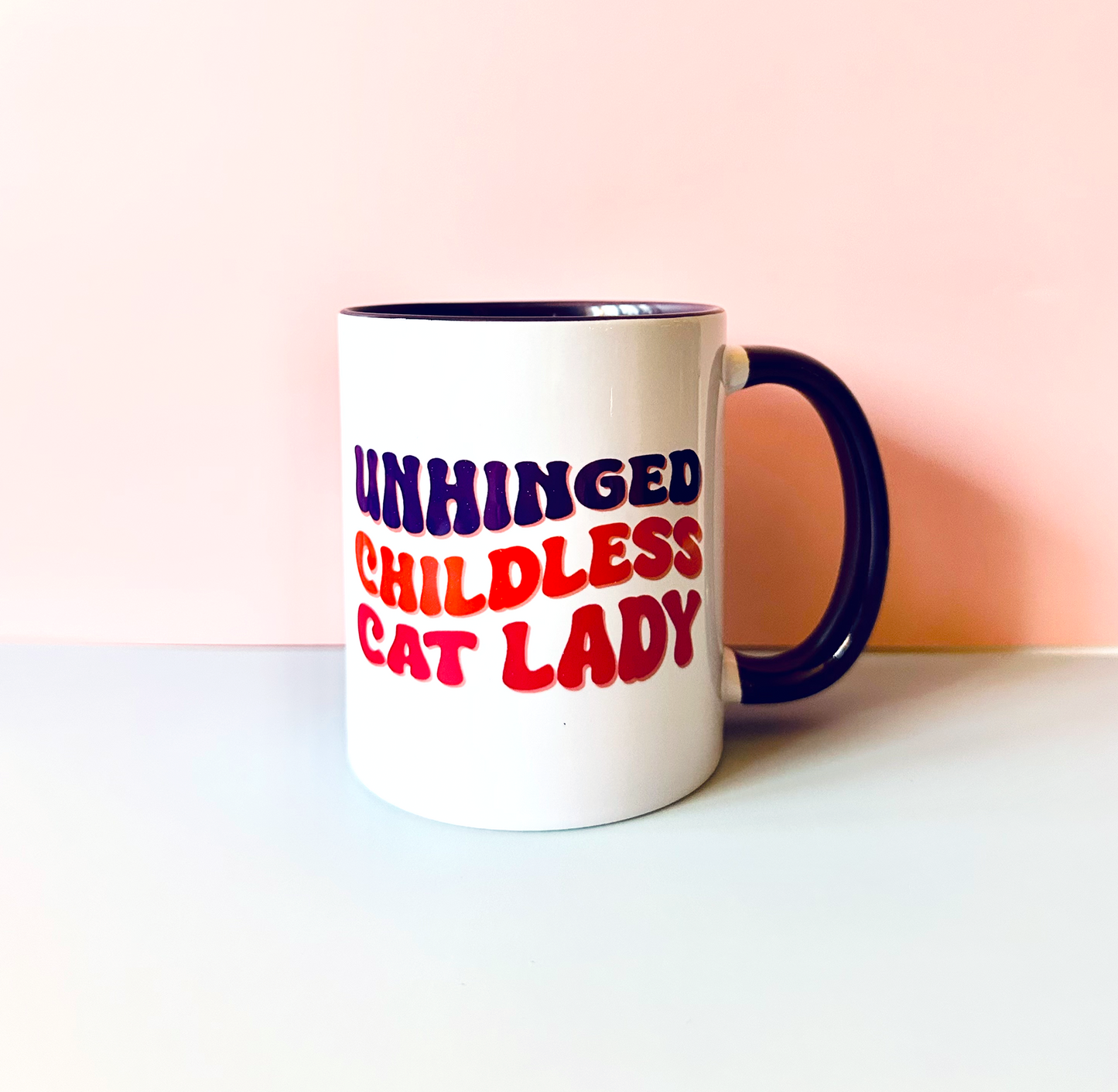 Unhinged Childless Cat Lady 11oz Coffee Mug Mug