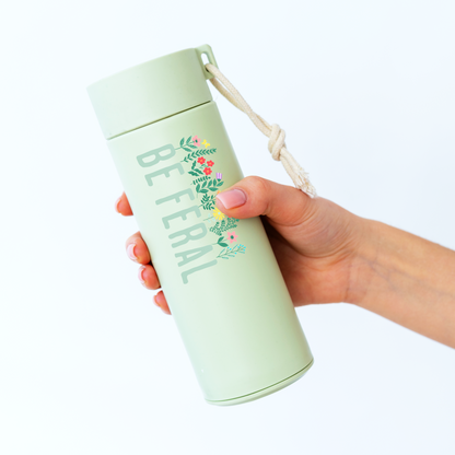 Be Feral Transparent Sticker