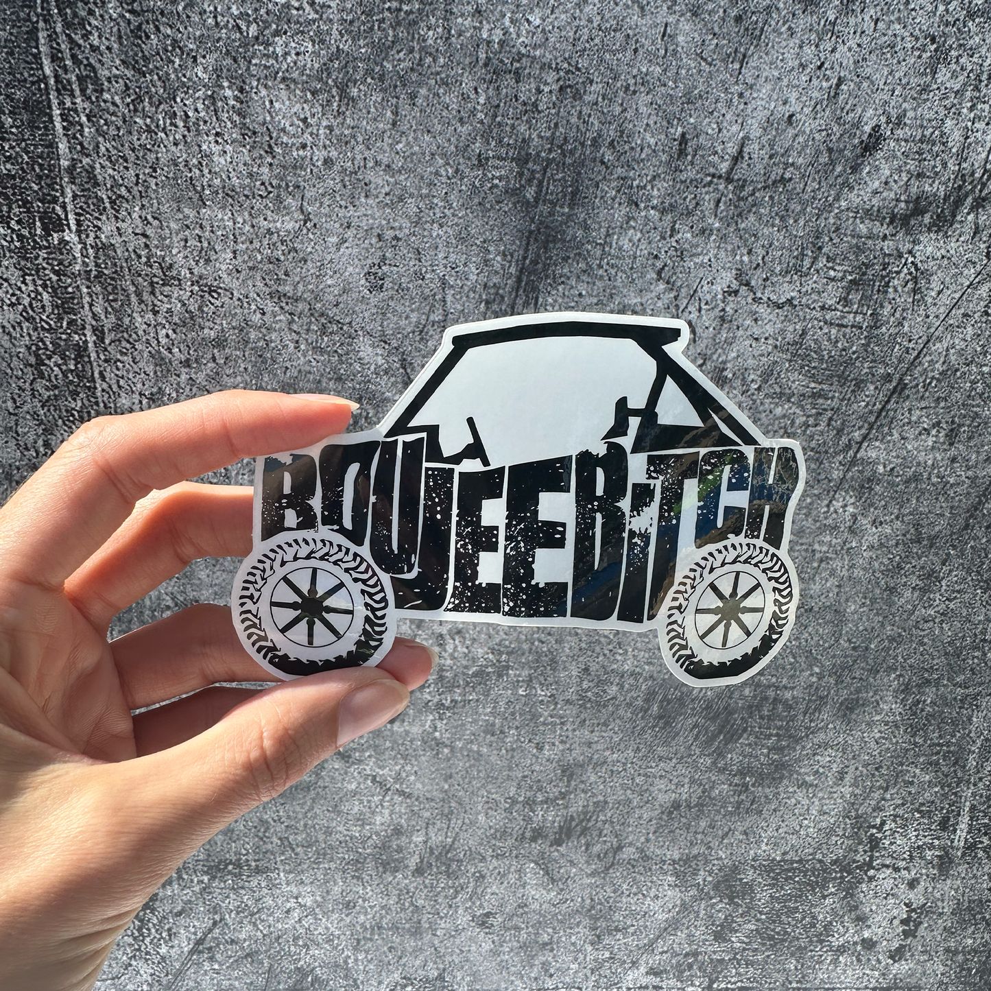 Boujee Bitch UTV Sticker