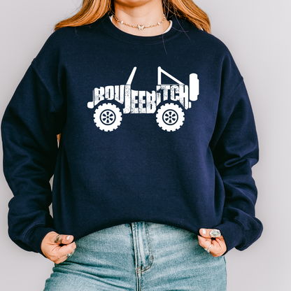 Unisex Boujee Bitch Off-Road Sweatshirt
