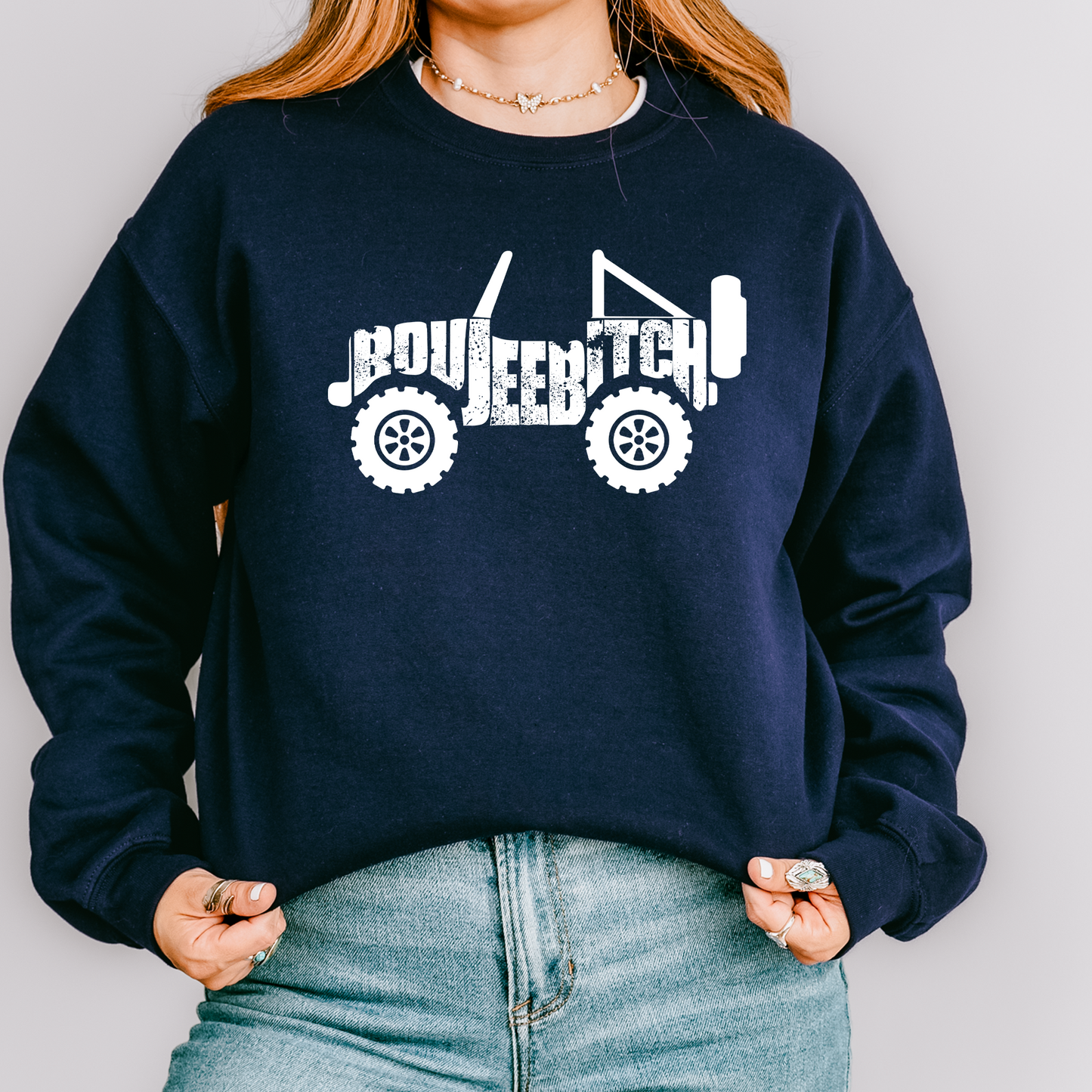 Unisex Boujee Bitch Off-Road Sweatshirt