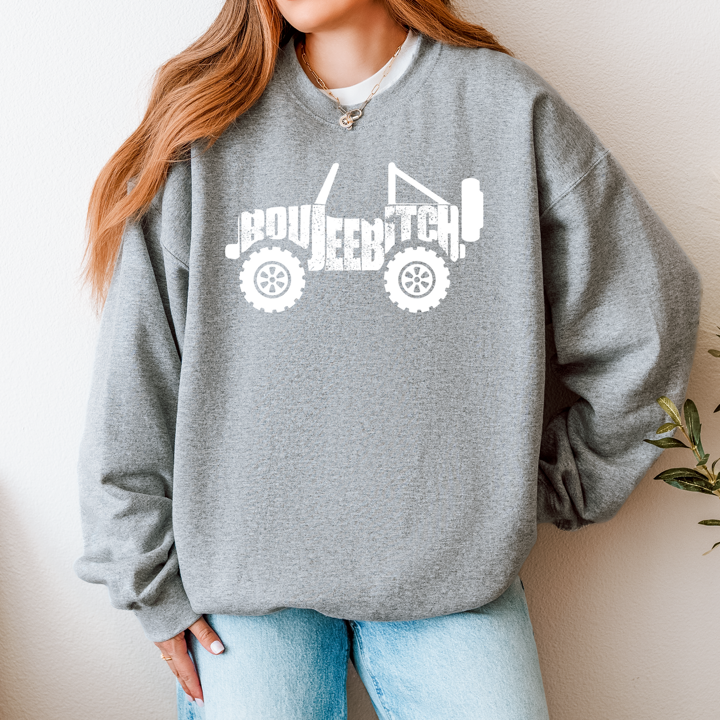 Unisex Boujee Bitch Off-Road Sweatshirt