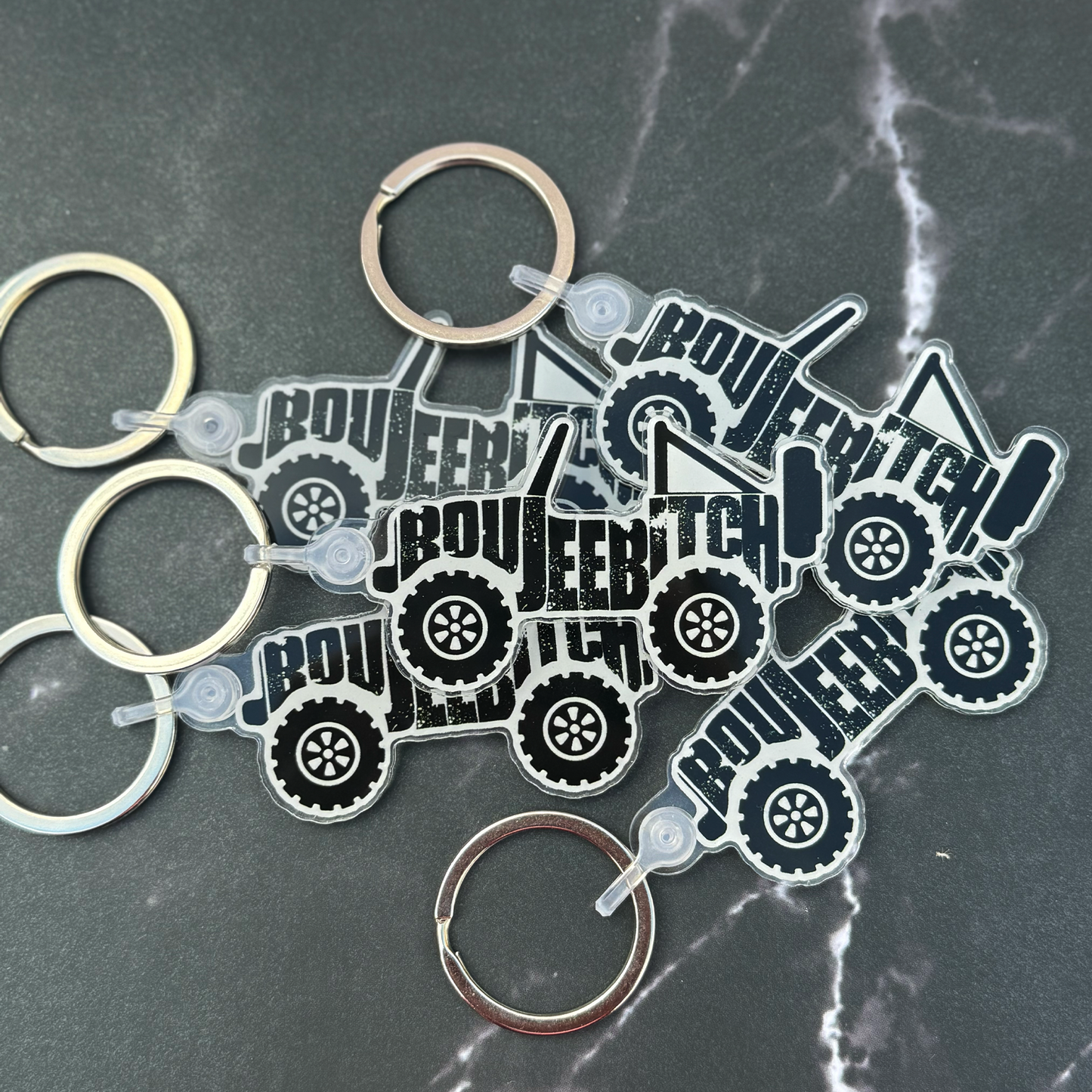 Boujee Bitch Keychain