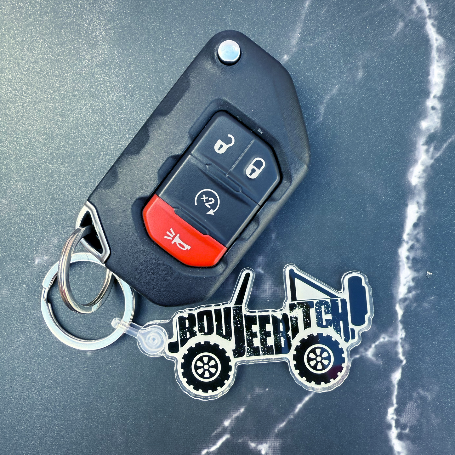 Boujee Bitch Keychain