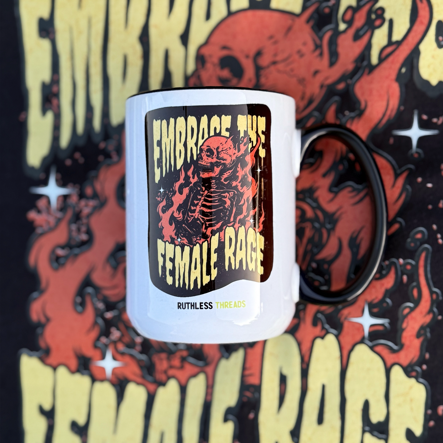 Embrace the Female Rage 15 oz Coffee Mug