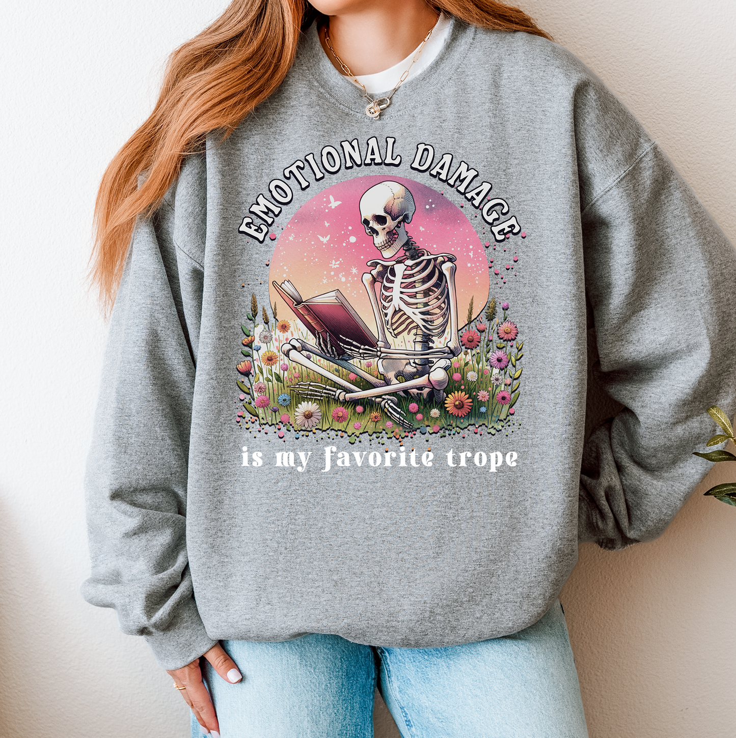 Emotional Damage Is my Favorite Trope Tee/Crewneck
