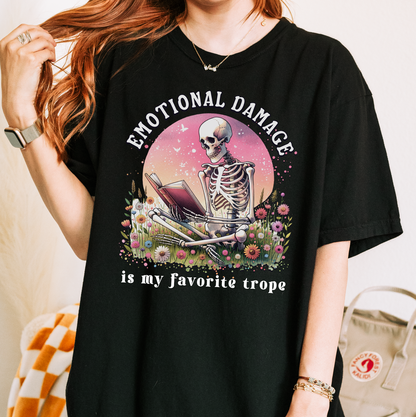 Emotional Damage Is my Favorite Trope Tee/Crewneck