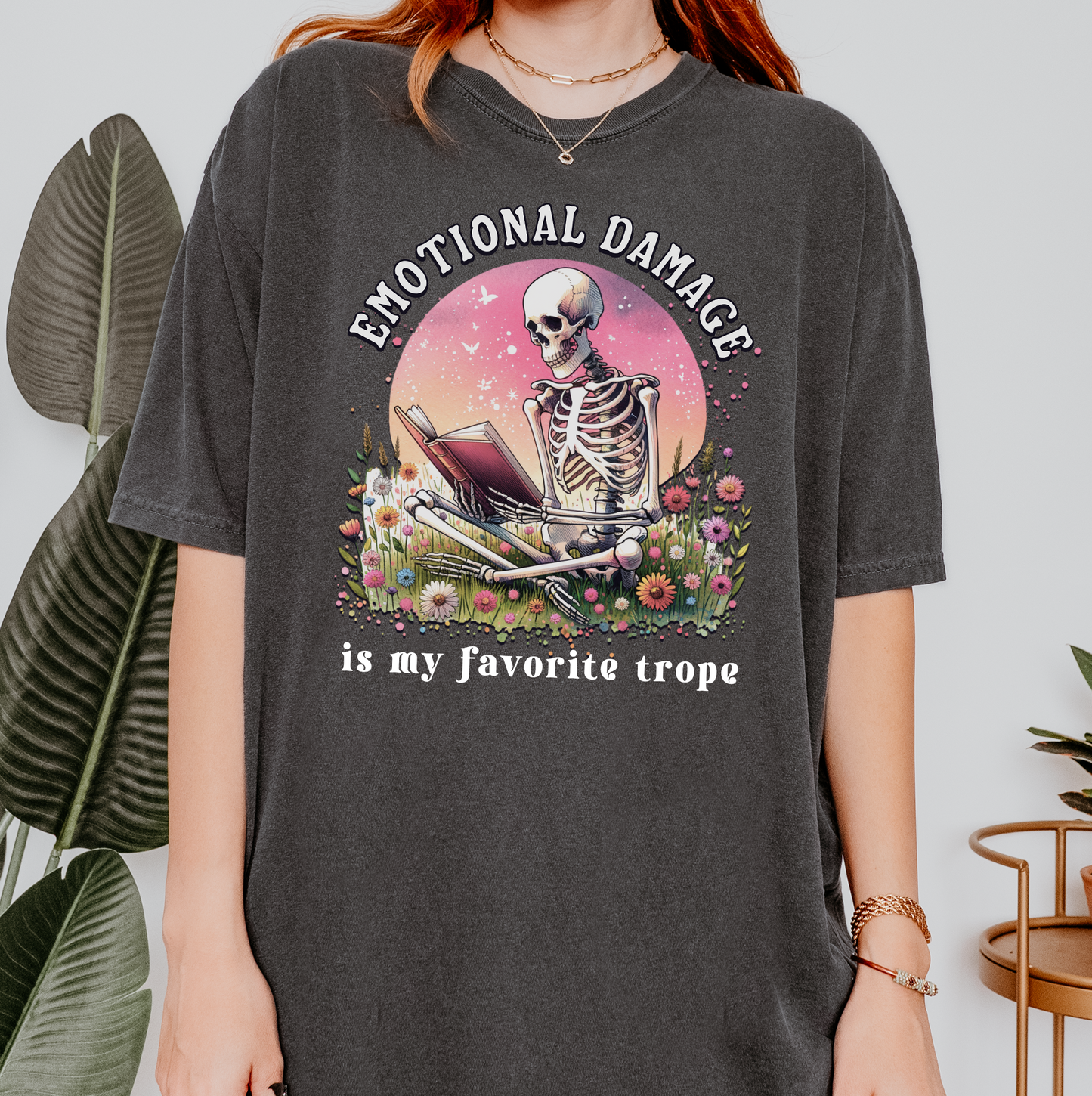 Emotional Damage Is my Favorite Trope Tee/Crewneck