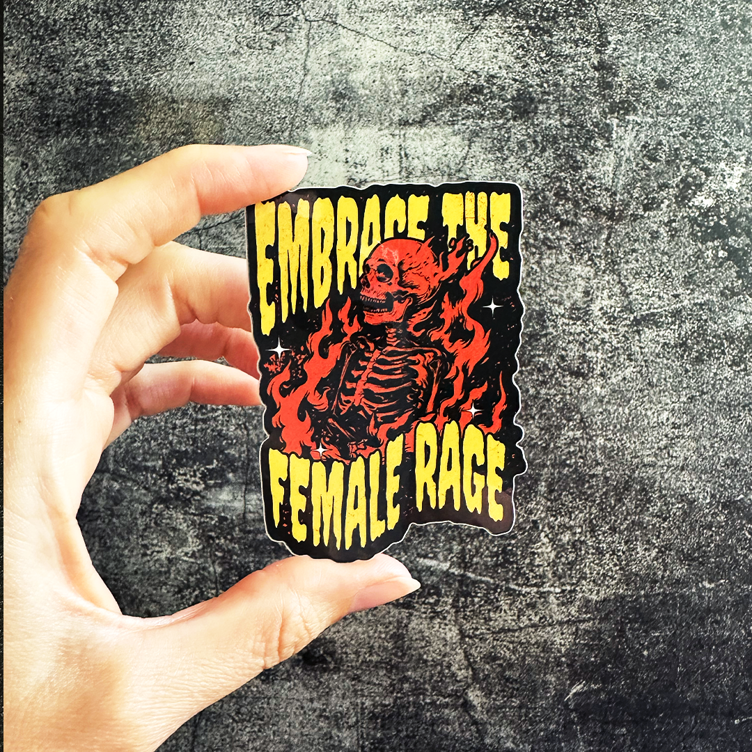 The Female Rage Sticker Pack