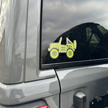 Boujee Bitch Transparent Off-Road 4x4 Decal