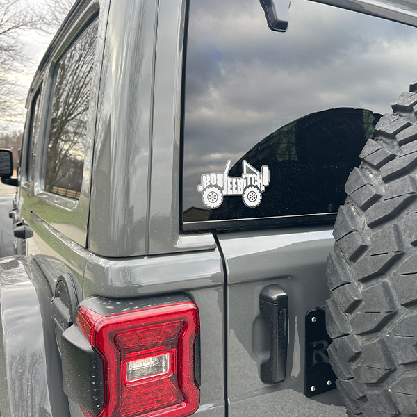 Boujee Bitch Transparent Off-Road 4x4 Decal