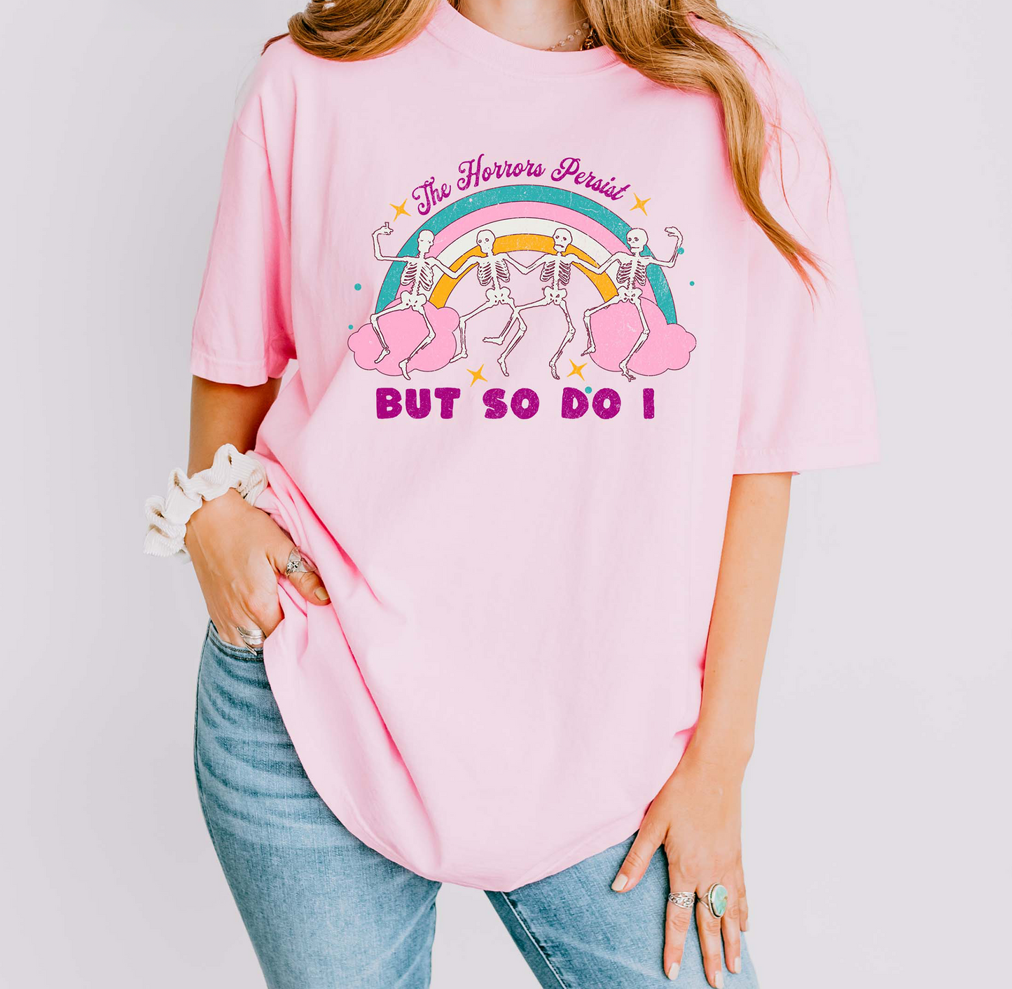 The Horrors Persist But So Do I T-Shirt