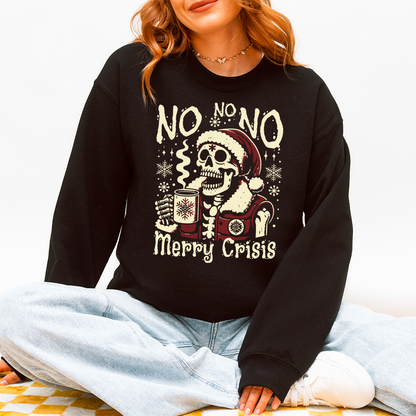 Merry Crisis Crewneck Sweatshirt