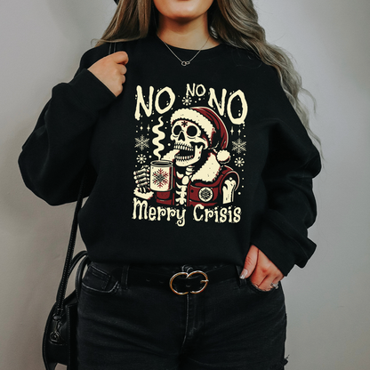 Merry Crisis Crewneck Sweatshirt