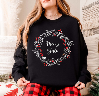 Merry Yule Pagan Christmas Sweatshirt