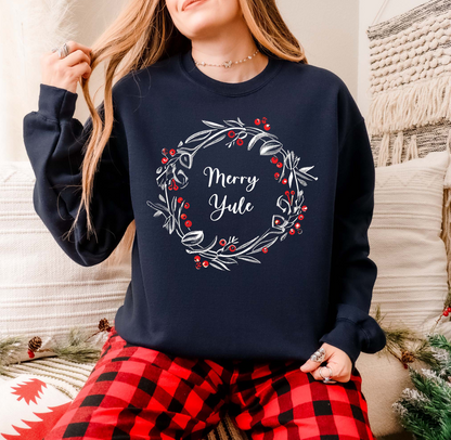 Merry Yule Pagan Christmas Sweatshirt