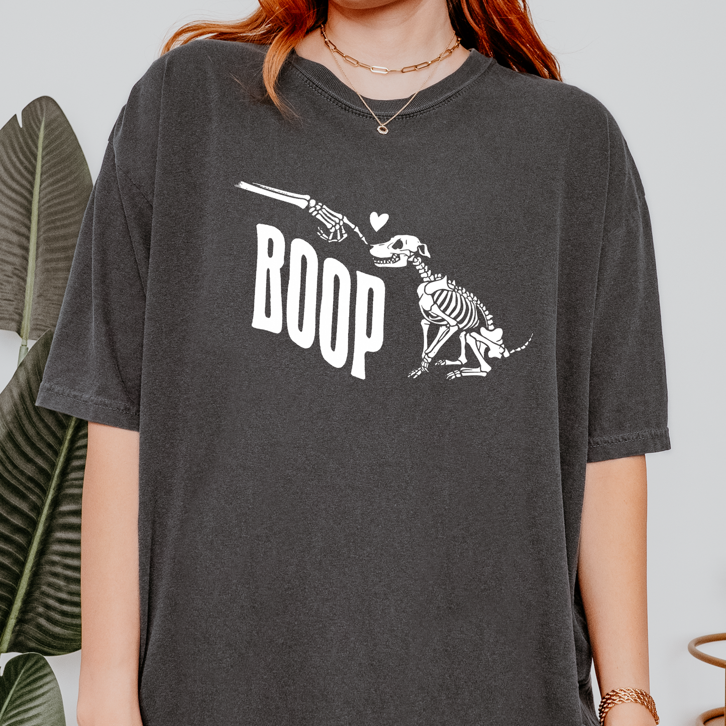 Boop Skeleton Dog Lover T-Shirt
