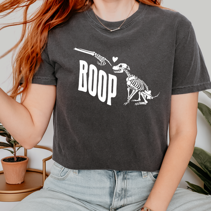 Boop Skeleton Dog Lover T-Shirt