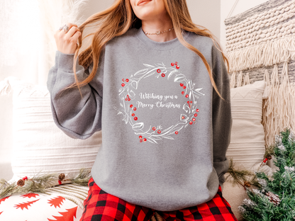 Witching You a Merry Christmas Sweatshirt