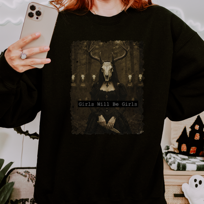 Girls Will Be Girls Forest Witch Sweatshirt