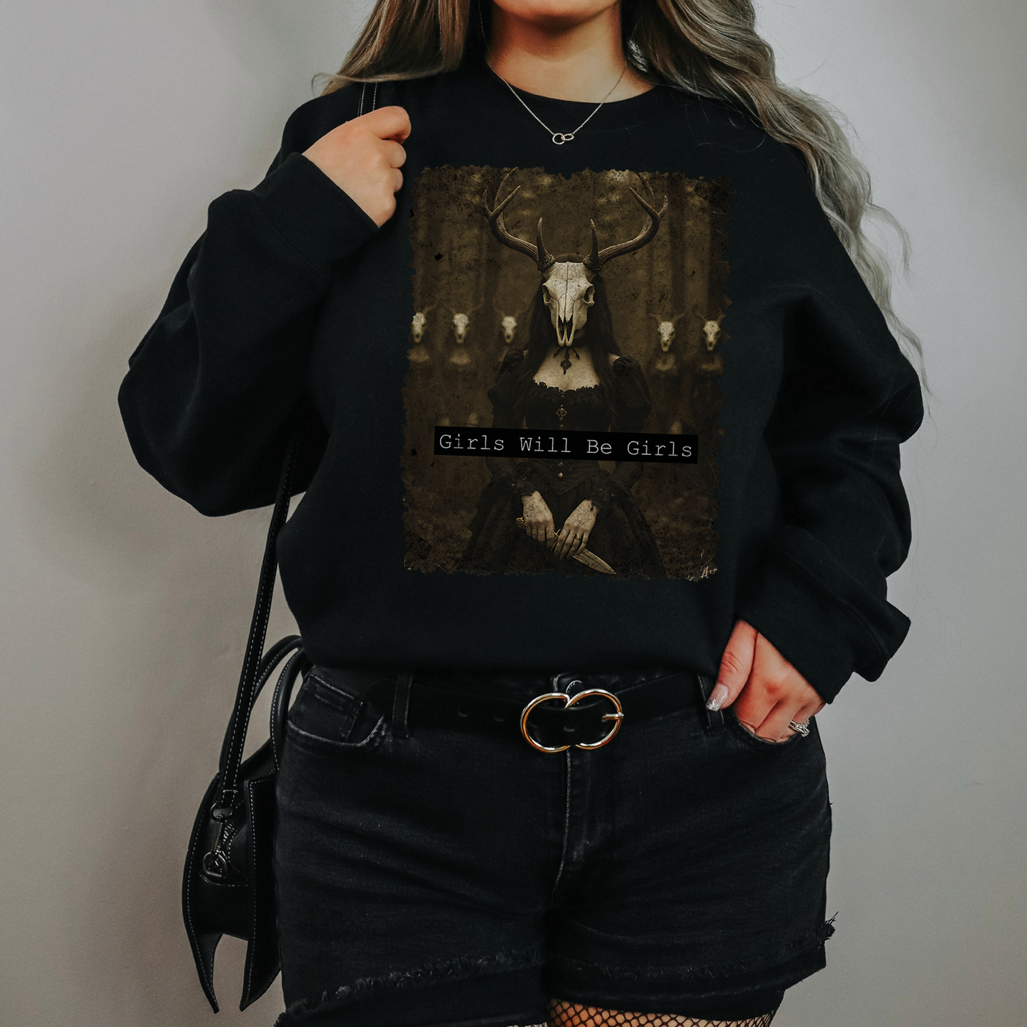 Girls Will Be Girls Forest Witch Sweatshirt