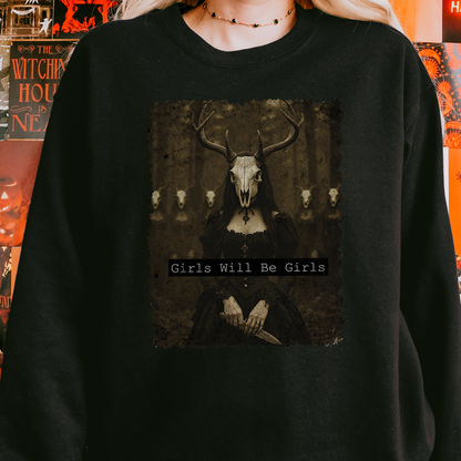 Girls Will Be Girls Forest Witch Sweatshirt